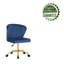 Benzonia Velvet Office Chair-376638418