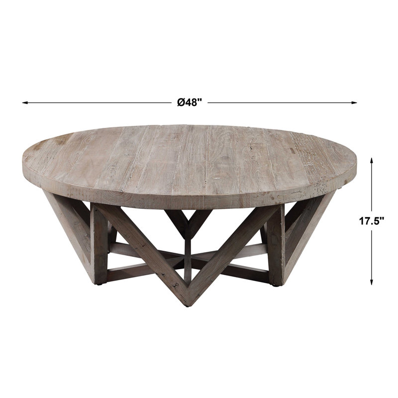 Wirt Solid Wood Coffee Table