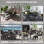 Metal 6 - Person Dining Table