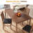 55" Dining Table for 4-6 People