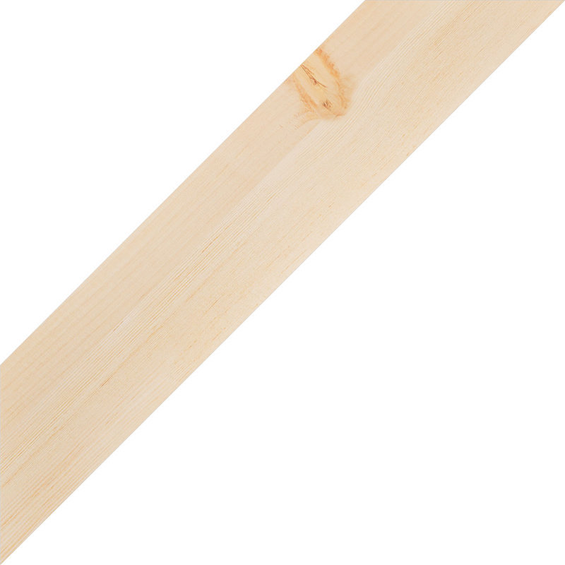 Attelle de genou lisse traditionnelle 5 1/2 po x P 22 po x H 22 po, sapin Douglas, H 22 po x l 5,5 po x P 22 po