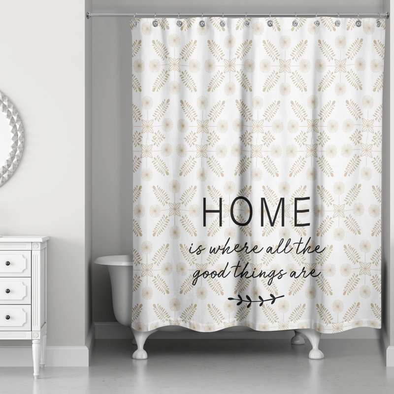 Jaxlynn Abstract Shower Curtain