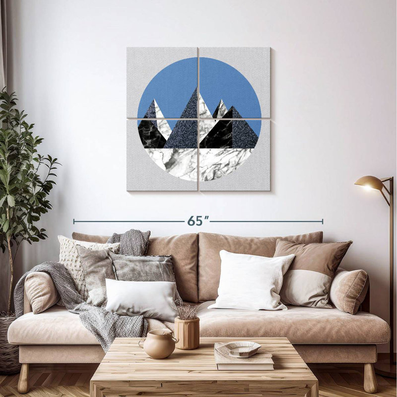 Alvord Basic Mountain, 38" H x 38" W
