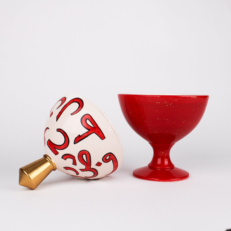 Islamic Art Handmade Ceramic Jar