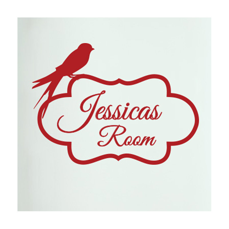 Wall Decal, Dark Red
