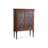 Modern Nut-Brown Solid Wood Sideboard