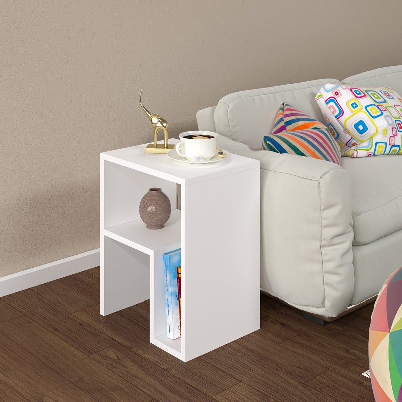 Table de bout avec rangement Jeno