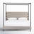 Malo Upholstered Metal Canopy Bed-93477888-93477912