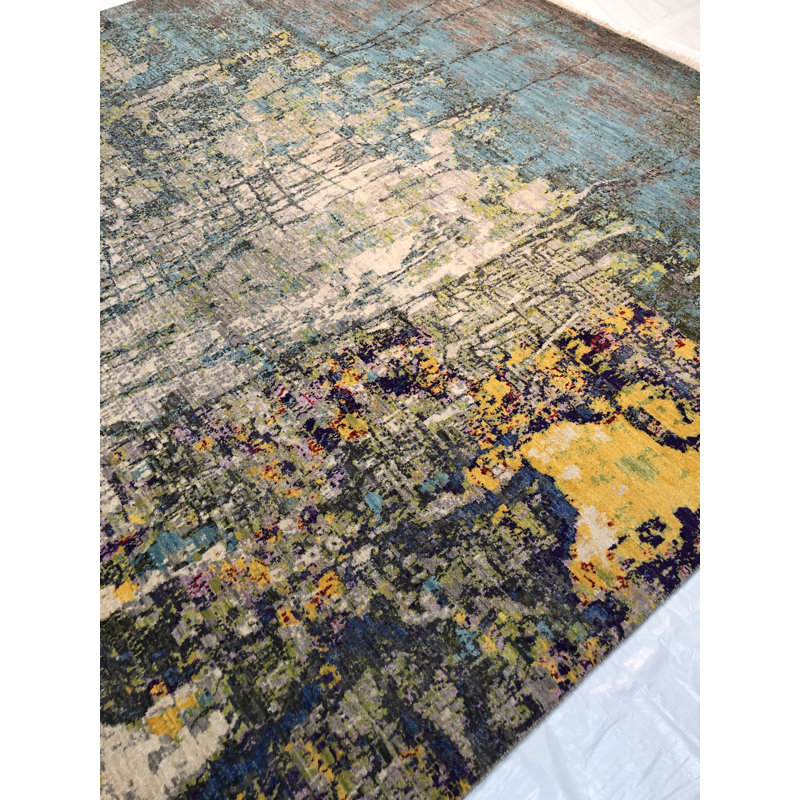 Sari One-of-a-Kind 9' X 12' Hand Knotted Area Rug