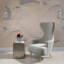 Table d'appoint en miroir