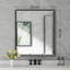Miroir de salle de bain mural biseauté-1281742260