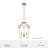 Laurel Ridge 4 - Light Lantern Geometric Chandelier-71472433-71472435