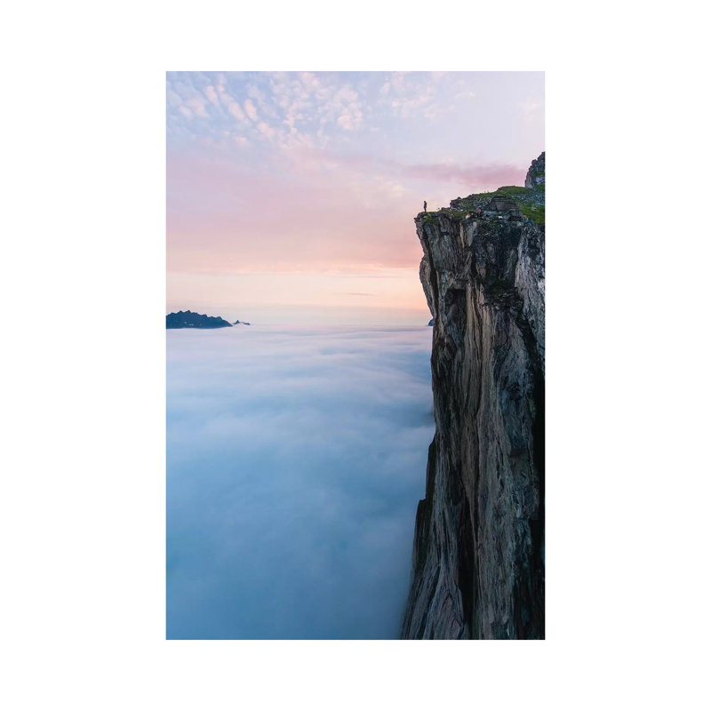 Fairytale Island II Senja, Norway by Steffen Fossbakk - Print on Canvas, Wrapped Canvas, 66.04 cm H x 45.72 cm W x 1.91 cm D