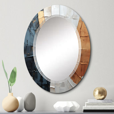 Herradura - Miroir mural moderne ovale