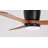 42 INCH WOOD CEILING FAN WITH LIGHT