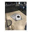 MOSSO Cream Modern Washable Woven Backing Area Rug-2065139119