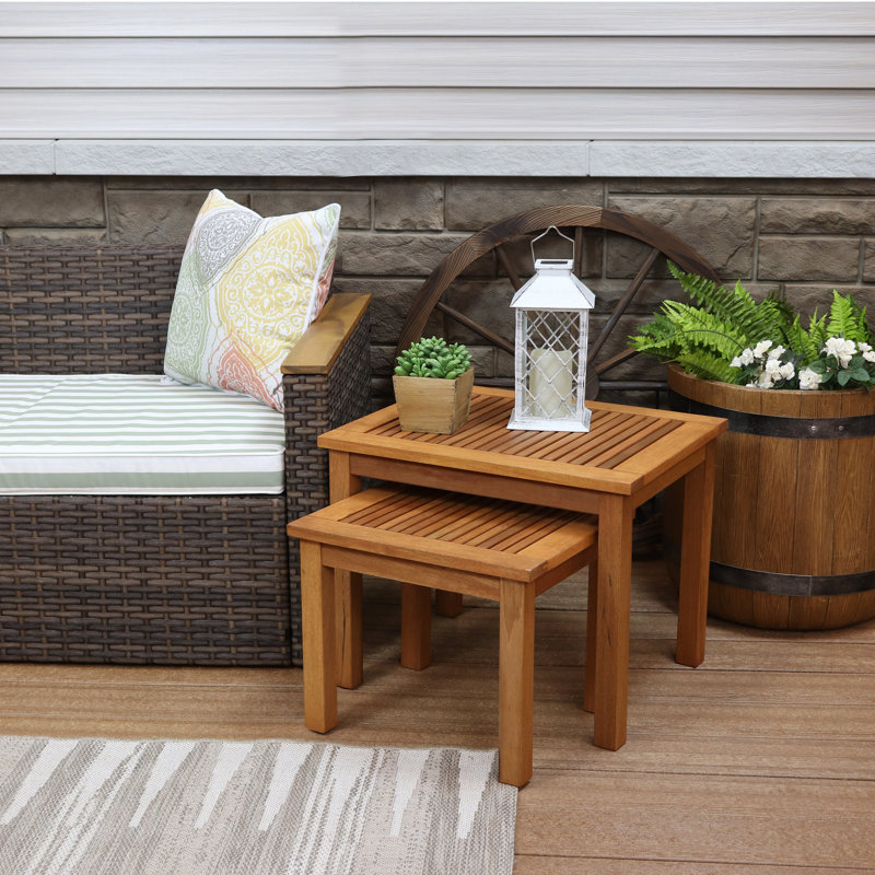 Solid Wood Nesting Tables