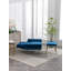 Chaise d'appoint avec accoudoirs et dossier réglables-91933822