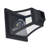 72" Solar Lamp Post, Triple. All-Weather Waterproof For Garden Lawn Pathway Driveway. Stainless Steel, Black. Day Night Sensor, Energy Saving Black Triple Garden, Steel Waterproof, Vintage ,