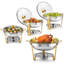 Paquet de 4, paquet de 5 Porte-couvercles en acier inoxydable