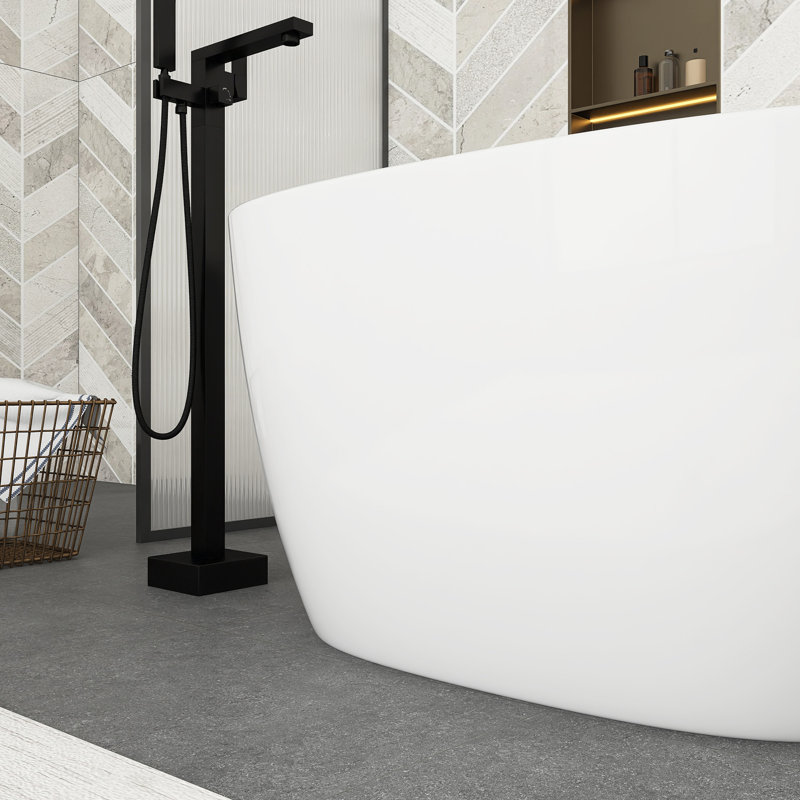 47'' Acrylic Freestanding Bathtub-Acrylic Soaking Tubs