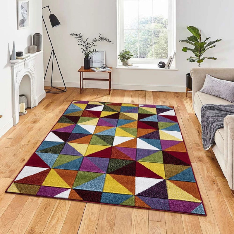 Geo Triagnle, Rectangle 160 x 230 cm
