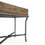 Forge Iron Storage Side Table