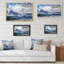 Vague et goélands - Peinture sur toile-545227214-545227210