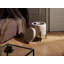 37cm Wide Round No Pattern Pouffe Ottoman with Storage-974814844