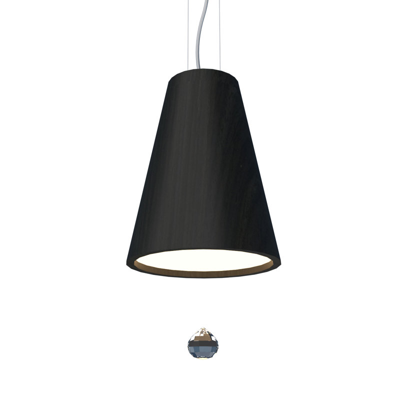 1 - Light LED Pendant, Organic White, Organic White, 3000