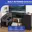 Meuble télé avec 2 tiroirs et station de charge Kavita -418359016-433010173