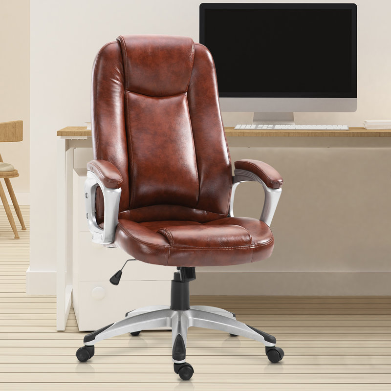 Fauteuil de direction Fields, Brun