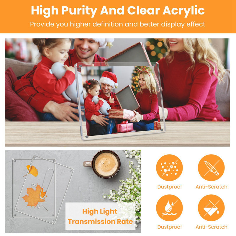 Marquella Glass Picture Frame - Set of 4