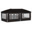 vidaXL Pop-up Party Tent 210D Oxford with Silver Coating Pop-Up Shelter Event-126703852