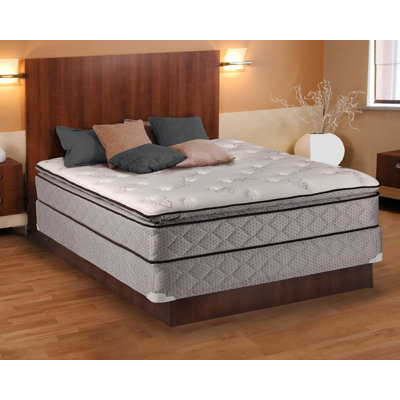 Alwyn Home Berneau 13'' Medium Innerspring Mattress and Bed Frame Box Spring