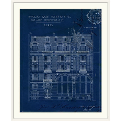 « i », impression Quai Henri Blueprint