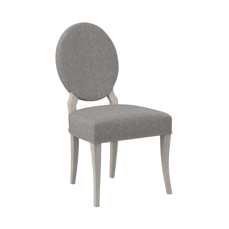 Chaise de salle à manger Cameo, Bisque, 100% polyester Elise