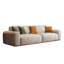 Coussin modulaire beige en polyester