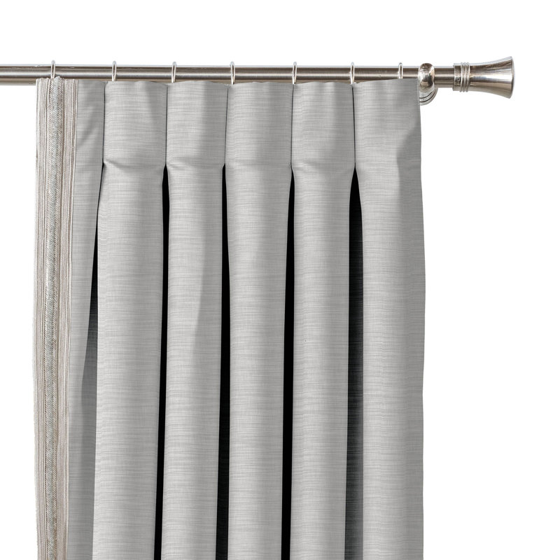Tilda Room Darkening Curtain, 40" W x 120" L, Right