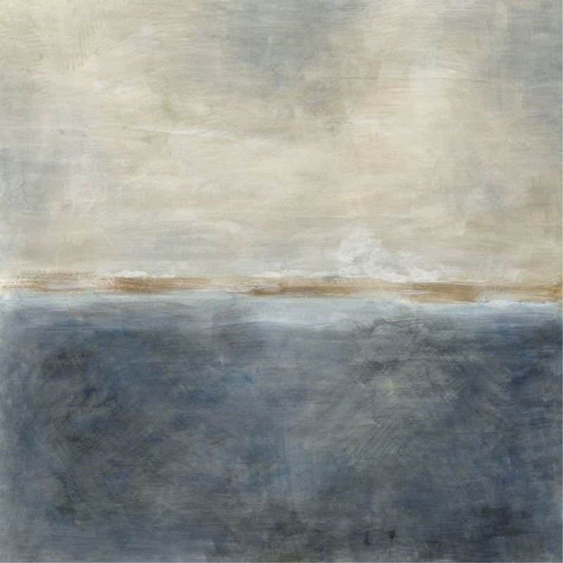 Muddy Lane V Print by Sara Brown, 24" H x 24" W x 1.5" D, Glass Coat