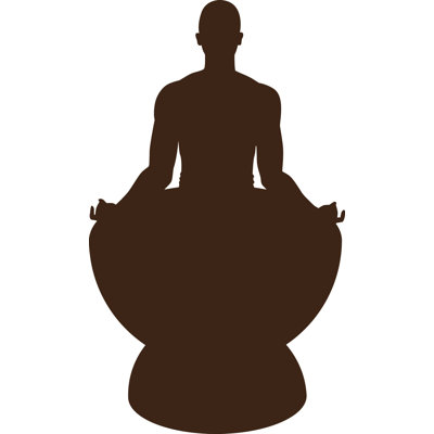 Adhésif décoratif yoga