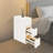 Bedside Table With Three Drawers(15.75*7.87*22.83 In)-1430746679