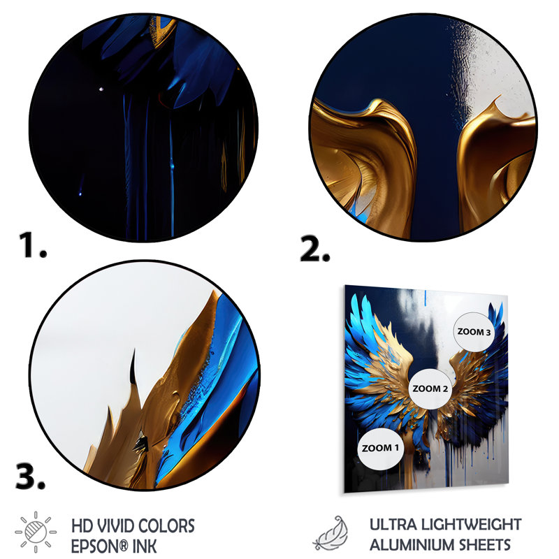 Fantasy & Sci-Fi Wall Decor on Metal, 20" H x 12" W x 1" D