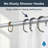 Solid Plastic Shower Curtain Hooks Rings-15866133