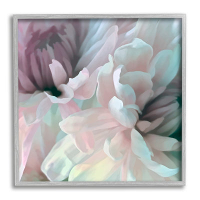 «Pink Floral Petal Study Blush Tone Flowers» par David Pollard - impression