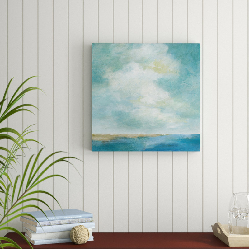 Cloudscape III-reproduction d’art sur papier, Toile tendue, H 40 po x l 40 po x P 2 po