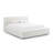 Meena Cream Upcycled Linen Storage Bed-112907346