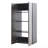 Wall Mounted Wood Utility Storage Garage Cabinet (32 in W x 72 in H x 20 in D)