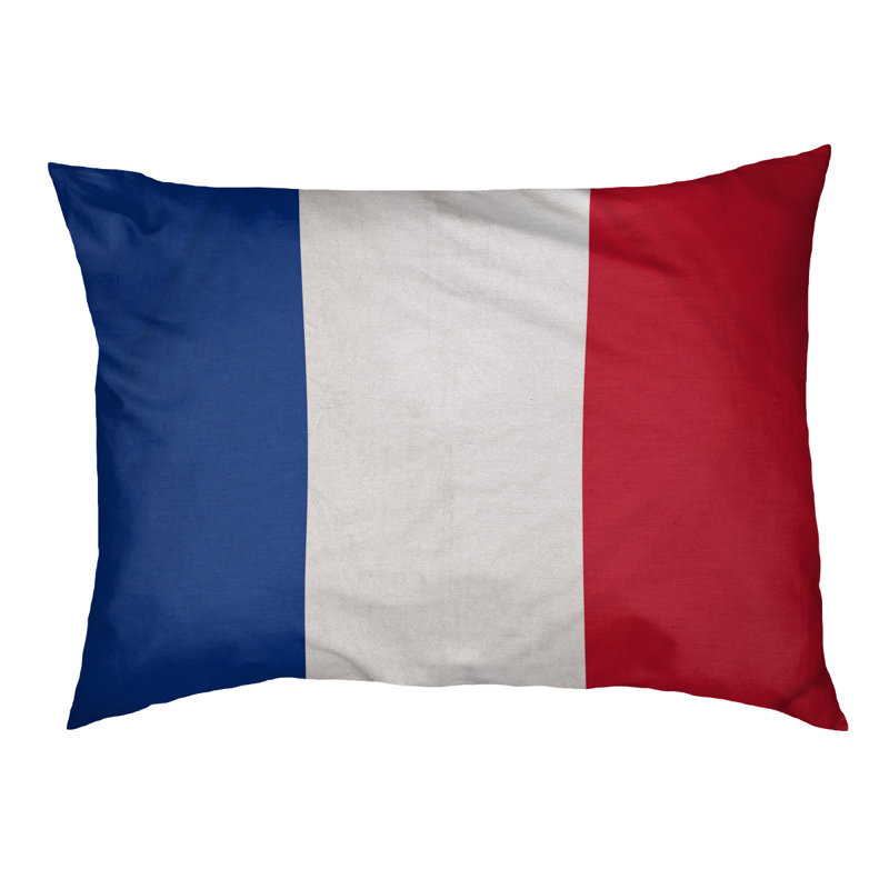 Coussin de lit pour chien Cincinnati, Grand (l 50 po x P 40 po x H 7 po), Blanc
