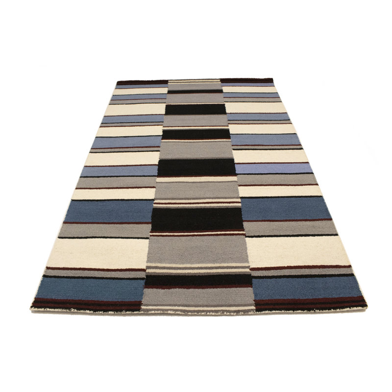 Performance Wool Striped Indoor Rug